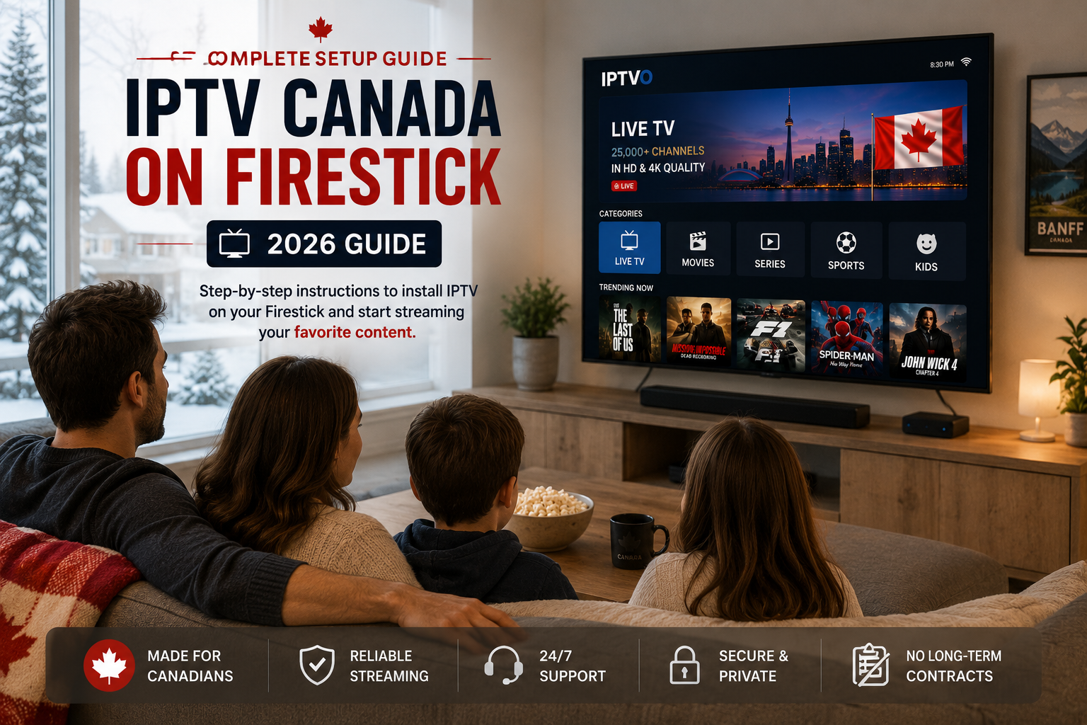 IPTV Canada on Firestick