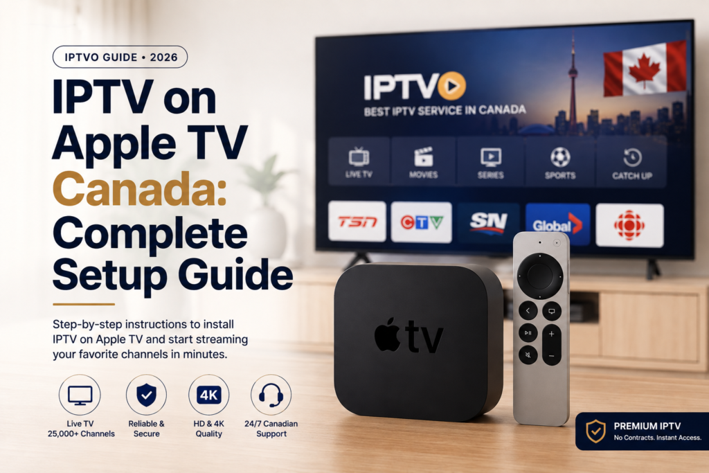 IPTV on Apple TV Canada 2026 complete setup guide