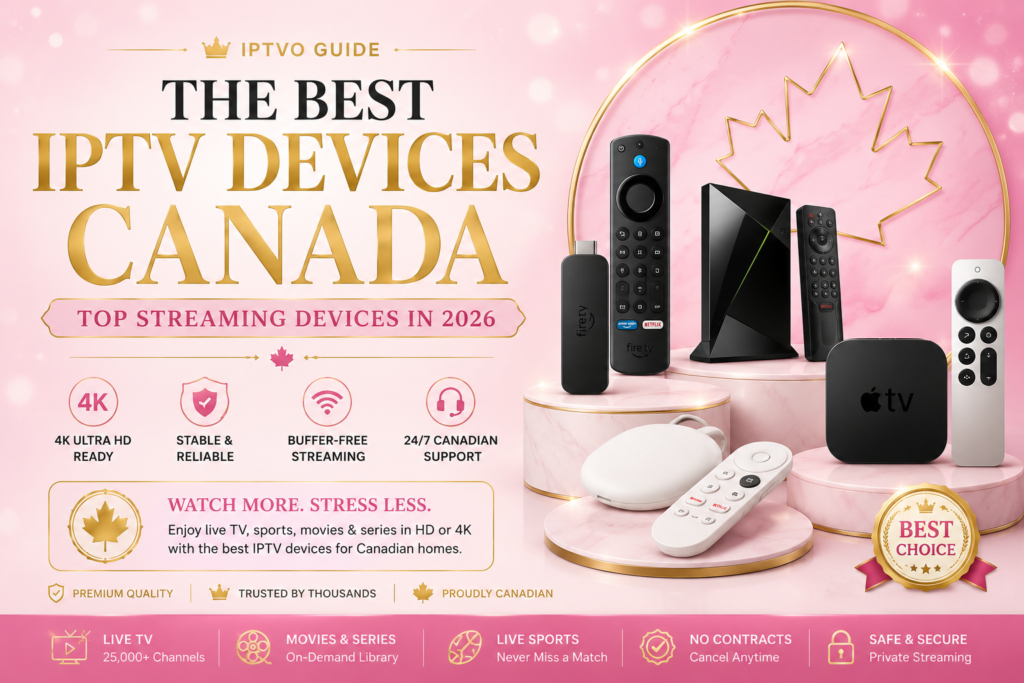 Best IPTV Devices Canada 2026 top streaming devices guide