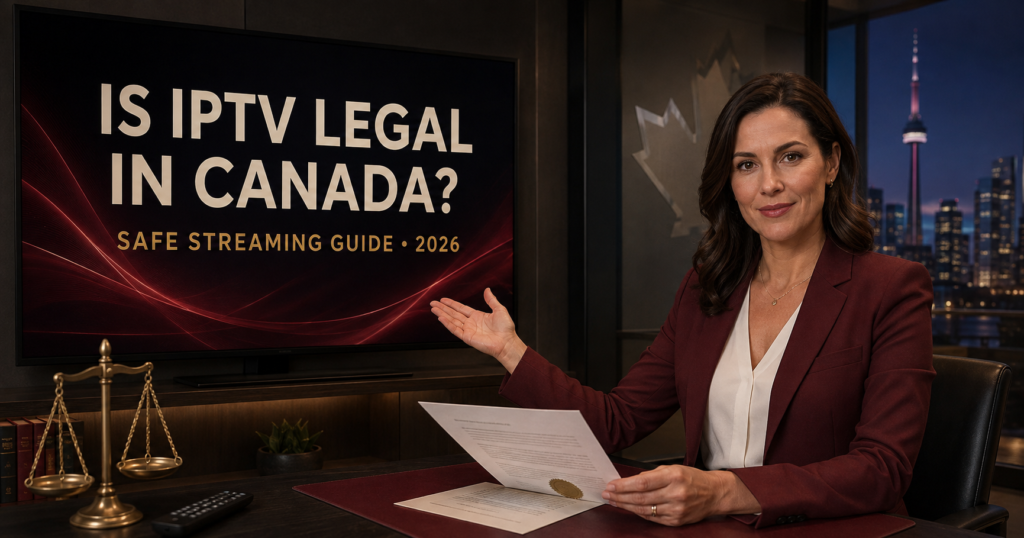 Is IPTV Legal in Canada explained by a Canadian streaming professional